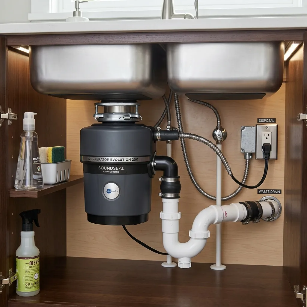 Garbage Disposal Repair Plumber in Omaha, IL